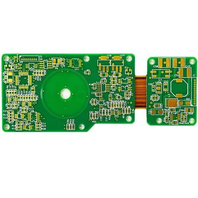 ราคาดี 2oz Rigid Flex PCB 8 Layer ENIG Green Cover Film ขาว 1.5mm ออนไลน์