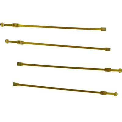 ราคาดี OEM 6 ชั้น Rigid Flex PCB ปกสีเหลือง 1.1 มม. ไม่มีฟิล์มซิลค์สกรีน ออนไลน์