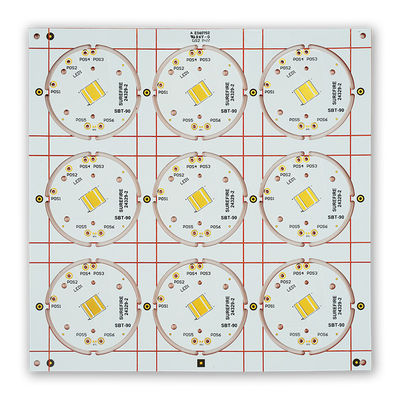 ราคาดี วงจร PCB ทองแดง 1 ชั้นจาก Cu 2oz ENIG 199.00mm * 199.00mm ออนไลน์