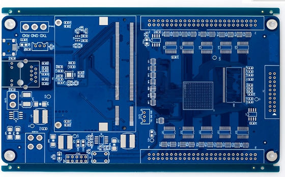 ราคาดี Blue Solder Mask PCB ความถี่สูงในความหนา 1.6mm สําหรับความต้องการความถี่สูง ออนไลน์