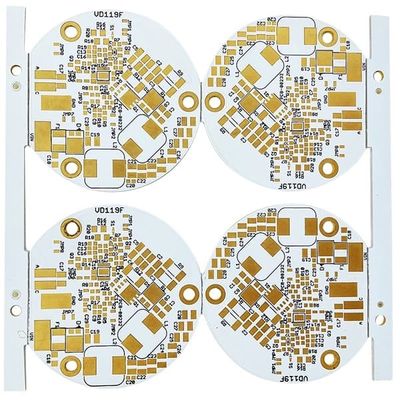 ราคาดี ENIG อลูมิเนียม 2 ชั้น PCB Electronics Rigid PCB Material 1.55mm ออนไลน์