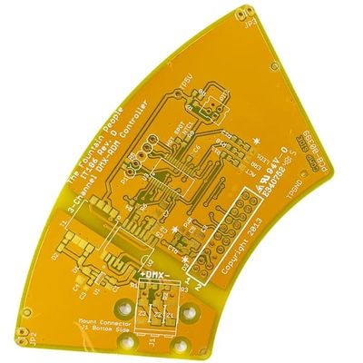 ราคาดี 2 Layer Rigid Quick Turn PCB 1.6mm 1oz Yellow Soldermask สีขาว ออนไลน์