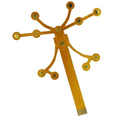 ราคาดี Bendable Flexible PCB Board Electronics 0.2mm ฟิล์มหุ้มสีเหลือง ออนไลน์