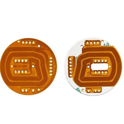 ราคาดี 1 ชั้น PCB ยืดหยุ่น ENIG 1oz PCB ฟิล์มหุ้มสีเหลือง 52.81*52.81 มม. ออนไลน์