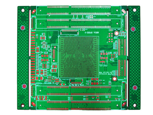 คุณภาพ 1oz HDI PCB สีเขียว 16 ชั้น PCB ENIG Board S1000-2M 124*101mm โรงงาน
