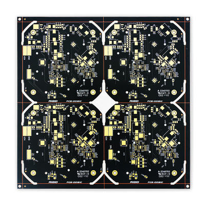 ราคาดี บอร์ด PCB ทองแดง 2 ออนซ์ 2 ชั้น Cu ตาม 207.05 มม. * 208.70 มม. สีดำ ออนไลน์