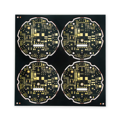 ราคาดี แผงวงจรพิมพ์ทองแดง 2 ชั้น Cu ตาม ENIG PCB สีดำ / เหลือง ออนไลน์