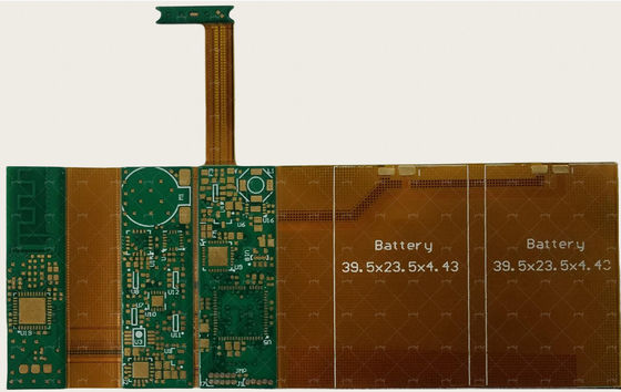 ราคาดี 6L กระดานวงจรดึงยืดหยุ่นแข็ง 1.0mm FR4 และ PI Materail กับ EING สําหรับแอพลิเคชั่นแบตเตอรี่ ออนไลน์