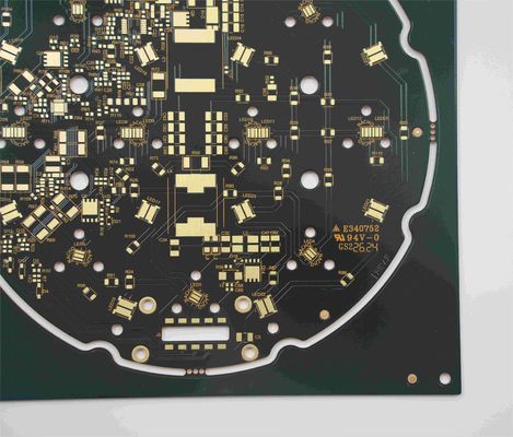 ราคาดี 2 ชั้น ทองแดง PCB 2W / M * K ทองแดงพื้นฐาน 1.6mm ความหนา ดํา Soldermask การแยกไฟฟ้าร้อน ออนไลน์